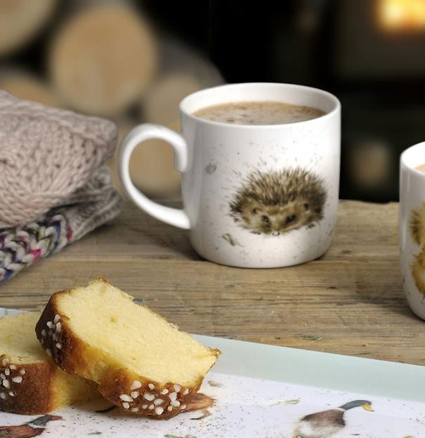 Krus med Awakening pindsvin, Porcelain - Billede 3